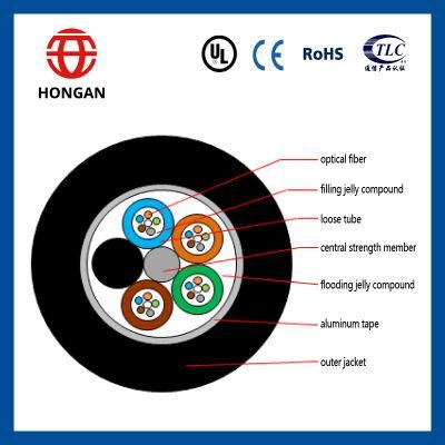 FTTH Buried Optical Cable Wire GYTA 96 Core for Communication