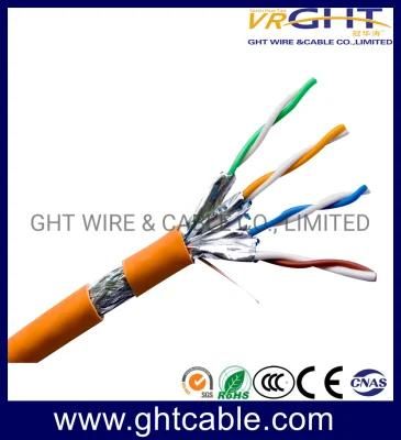 SFTP 4 Pairs Cat7 LAN Cable Networking Cable RoHS PVC, LSZH PVC