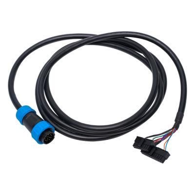 OEM PVC/FEP/TPU/PP/XLPE/LSZH/Silicone Materials Terminal Signal M12/M16 Waterproof Aviation Connector Emergency Cable Assembly