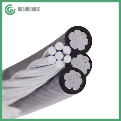 WIRE QUADRUPLEX 6AWG French COACH 6201 ALLOY NEUTRAL MESSENGER