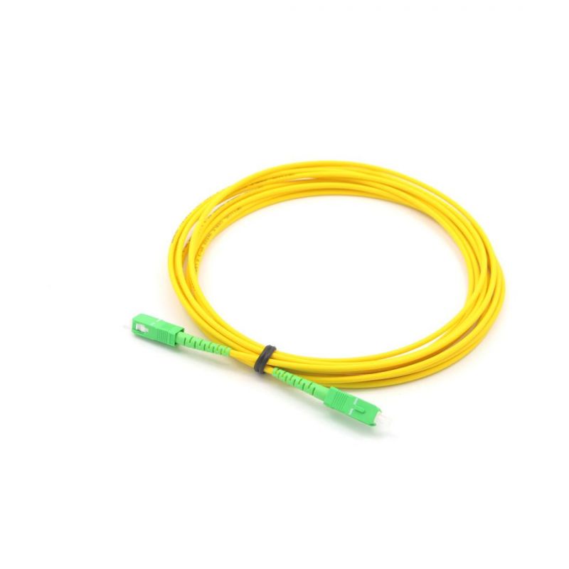 Sc/APC-Sc/APC Optical Fiber Jumpers Cable