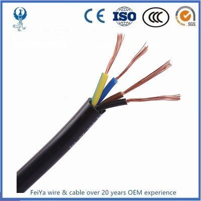 VDE Standard H05bb-F H07bb-F Epr Insulated Customized Colored Rubber Cable