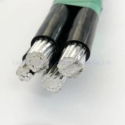 1kv 10kv ABC Aerial Bunched Cables with PVC/XLPE Insulation with ASTM Standard