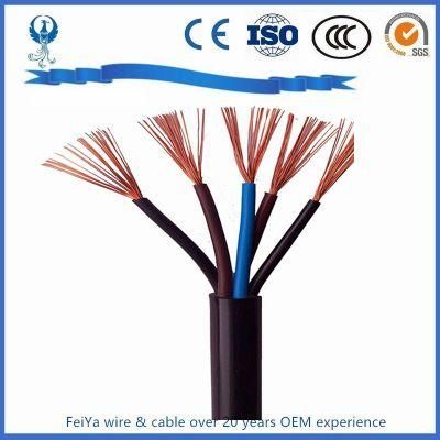 Factory Supply H07rn-F Flexible Copper Rubber Insulated Cable Rubber Jacket Cabtyre Cable