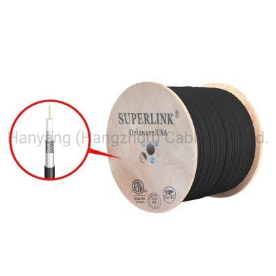 Coaxial Cable Rg412 Rg500 Rg540 75ohm CCS CCA Cu Connector Copper Wire CCTV CATV Camera Cable Low Loss