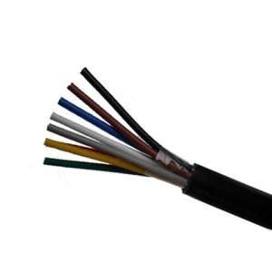 Rvv 8*1.00mm&Sup2 8 Cores Round Solid Extruded Jacket Power Cable/Rvv Eight-Core Round Extruded Solid Sheathed Power Cable