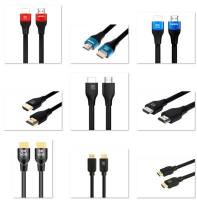 High Quality HDMI Cable, Fiber Cable, USB-C Cable, Data Cable, Type-C Docking, USB Cable, Dp Cable, HDMI, USB, Mfi, Dp, Fiber and Audio &amp; Video Accessories