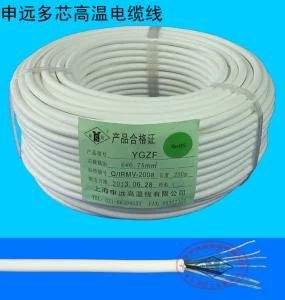 High Temp. Resistant Multi-Core Silicone Rubber Power Cable