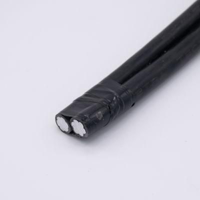 2X95mm2 Two Cores Aluminum Stranded Conductor PE/XLPE Insulated ABC Cable