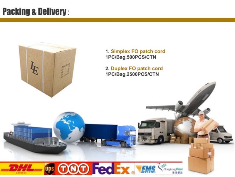 Le Sc LC Simplex Duplex Optical Fiber Patch Cord