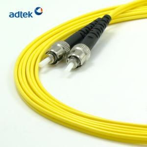 St/Upc-St/Upc Duplex Singlemode PVC Yellow Patch Cord
