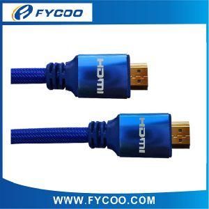 HDMI M to M Cable Metal Casing Type Aluminum Alloy Outer Mold, Shell Color Have BlueRedGoldSilver