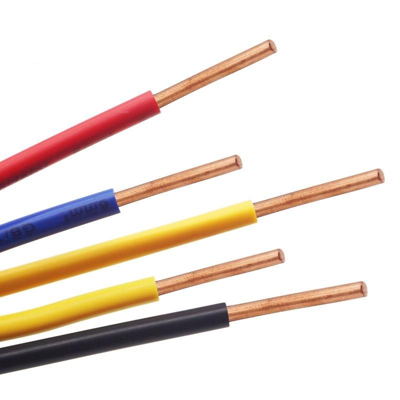 Environmental PVC Insulated Compliance with RoHS Directive Non Sheathed Electric Wire Cable
