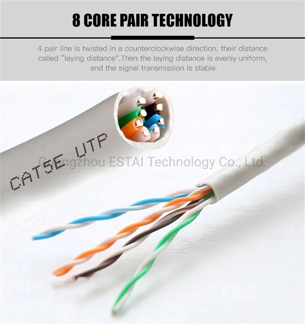 305m 4 Pair 24AWG UTP LAN Network Communication Cable UTP Cat 5e