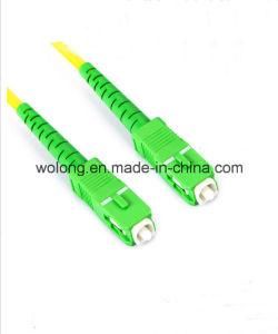 1310 Sm 3.0mm PVC Sc/APC Fiber Optic Patch Cord (jumper cable)