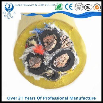 Black Heavy Rubber Sheathed Cable Epr/Pcp Insulated CPE Fire Resistant