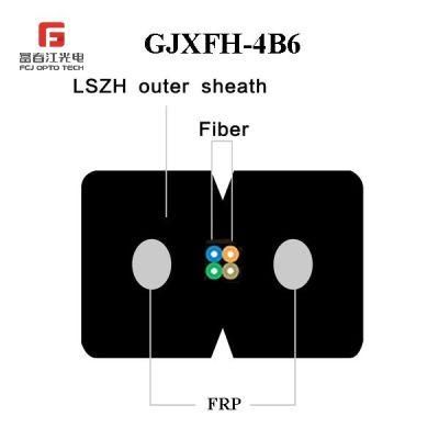 FTTH GJXFH Optic Fiber Cable