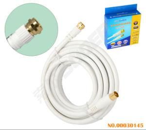 Suoer 5m Golden Connector Set Top Box TV AV Cable