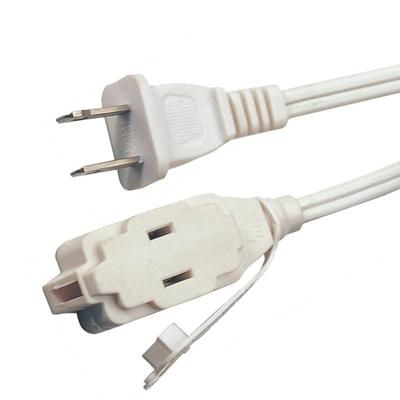 UL Approved 3 Pins Power Extension Cord