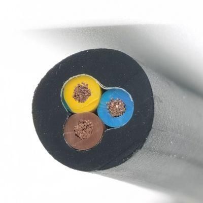 Dceh/3-100 Cable Rubber Sheathed Locomotive Vehicle Cable 750V
