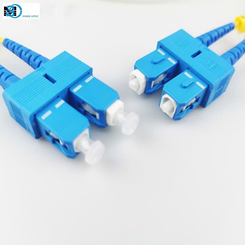 Sc/Upc to Sc/Upc Singlemode 2.0mm Duplex LSZH Optical Cable