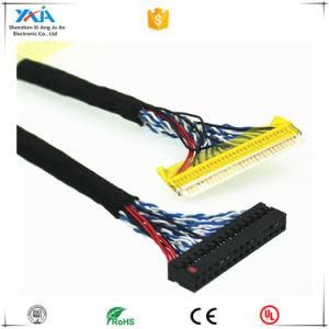 Xaja Custom 10 20 40 41 Pin Cable UTP LG Lvds Cable LCD TV Assembly for Laptop 40 LCD Panel Mini Itx Motherboard