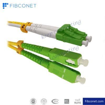 FTTH Patch Cord Sm mm Duplex/Simplex Fiber Optic Patch Cord Sc-LC Sc-FC Patch Cord