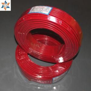 Bvr 1X10mm2 Red PVC Electric Wire From Ningbo Manufacturer
