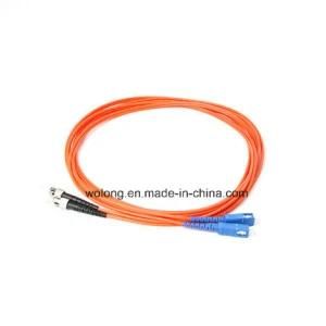 Multi-Mode Duplex Optic Fiber Patch Cord (Sc-St 3.0mm)