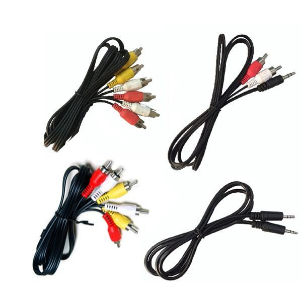 3.5mm Stereo Cable/Transparent Cable/AV Cable/Cable Audio Video