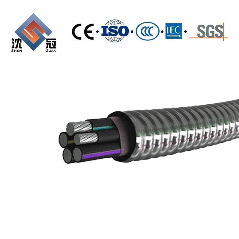 Shenguan Armoured Copper Cable Low Voltage Copper Power Cable Flame Retardant Aluminium Alloy Cable XLPE Power Cables
