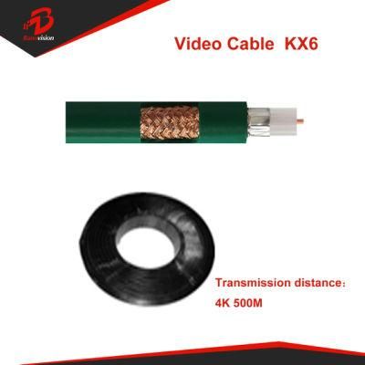 10 Years Rg59+2c Power Video Coaxail Cable, Coaxail Cable Kx6