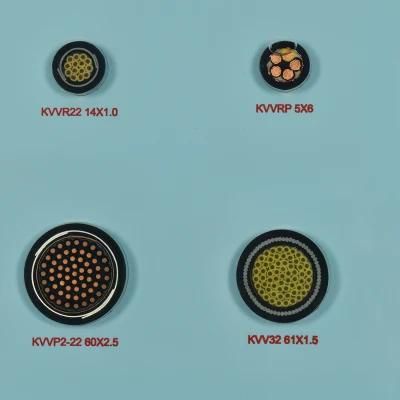 Multi Core Copper PVC Insulation Sheath Control Cable Made in China