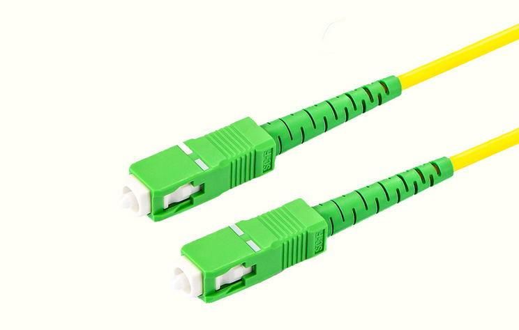 Sc APC Sm Simplex Fiber Optic Patch Cord