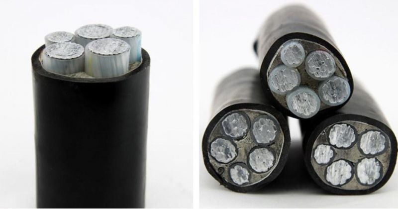 3*50mm2 1-5 Cores Aluminum Yjlv Armoured Cable Wire
