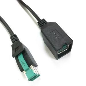 1.5m 12V Poweredusb M to F Cable