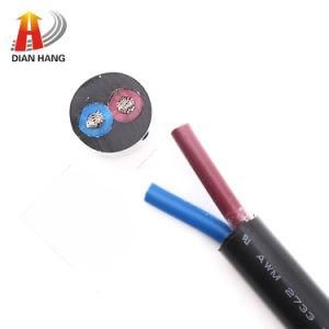 UL Certification 2733 14AWG American Standard 2 Core Power Cord Cable Electronic Copper Tinned Wire Flexible Control Cable