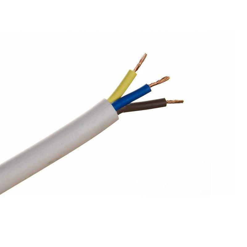 PVC Cable 3cores 1.0mm 1.5mm 2.5mm Flexible Multi Conductor Electrical Cable