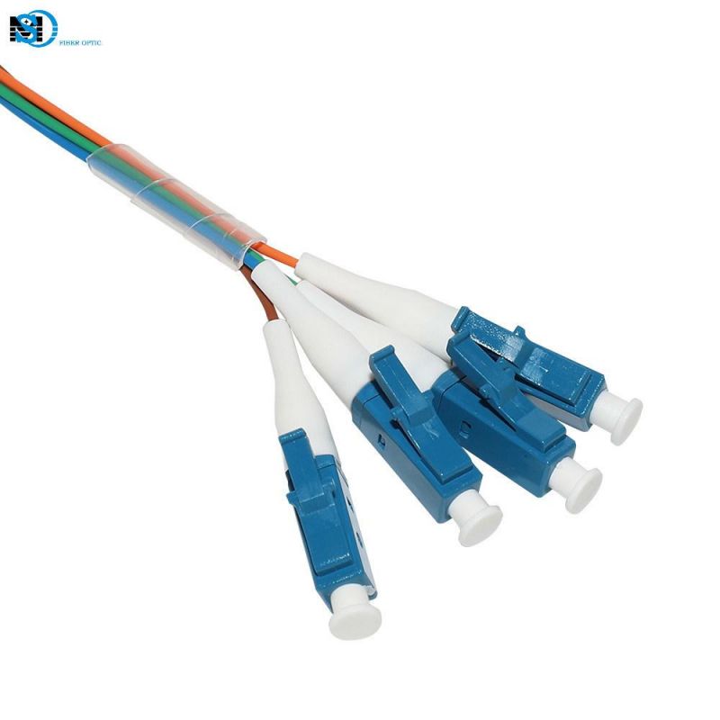 Singlemode 4core Fiber Optic Cable G652D LSZH with Sc/Upc-LC/Upc Connector