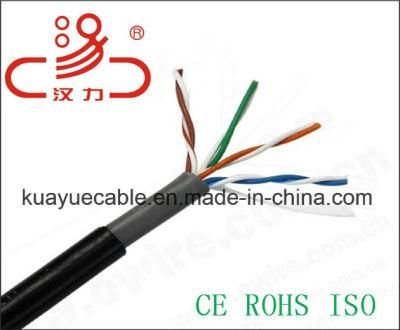 Outdoor UTP Cat5e Double Jacket/Computer Cable/ Data Cable/ Communication Cable/ Connector/ Audio Cable