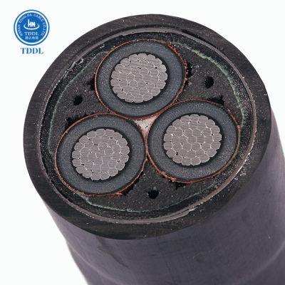 3 Core Aluminum Conductor Medium Voltage Armoured XLPE Insulated Power Cable