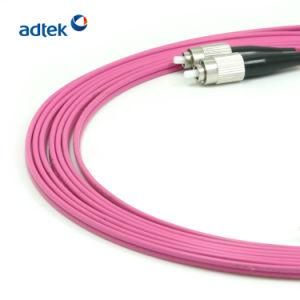 1m/2m/3m/5m or Custom Length FC-FC Upc/APC Multimode Duplex Fiber Optic Patch Cord