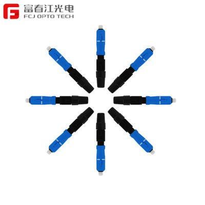 FTTH ESC250d Sc Fiber Optic Fast Connector Quick Connector Sc/APC Fast Connector