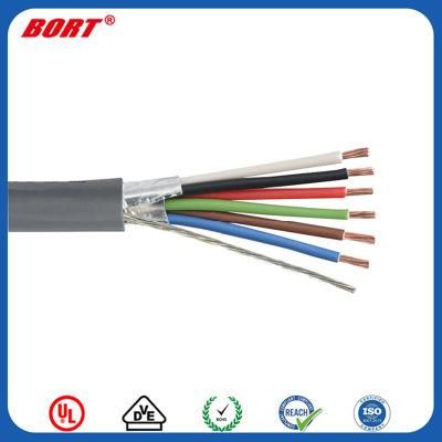 UL Certified Jacketed Cable UL2464 PVC Insulated 22 AWG 24 AWG Electric Cable Wire for Audio Video Cable