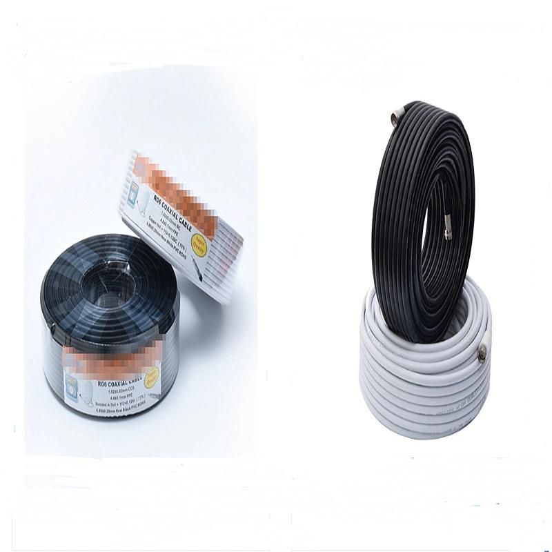 RG6 Coaxial Cable for Outdoor CATV, CCTV System