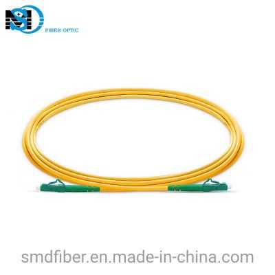 China Factory Singlemode Simplex LSZH PVC Ofnr LC/APC-LC/APC Fiber Optic Patch Cord