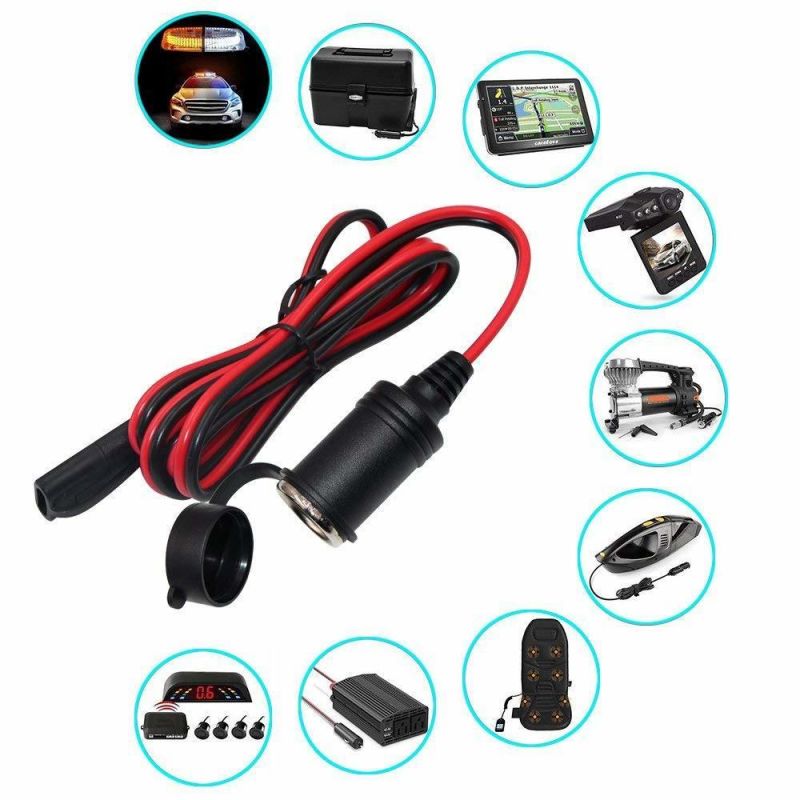 SAE to Female Connector Extension Cord, for Battery Chargers