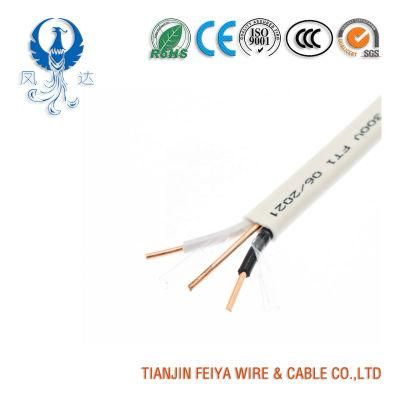 75meters Per Roll / 150 Meter Per Coils 14/2 14/3 AWG CSA Approved, 300V, 15A Nmd90 Electric Wire