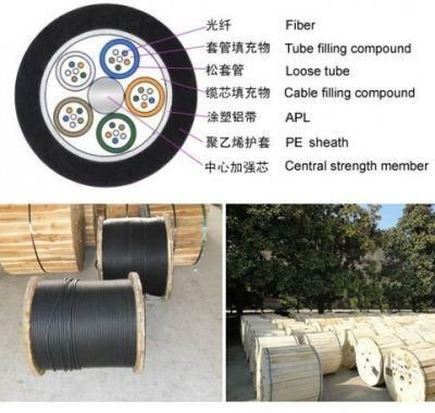 Steel Tape GYTS Armoured Round Fiber Cable