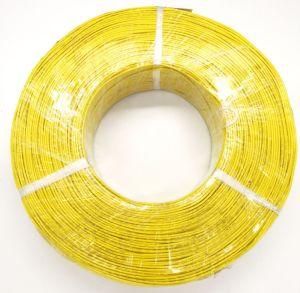 Yellow UL 1007 24AWG Electronic Lead Wire